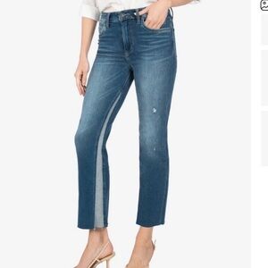 Kut From The Kloth Kelsey High Rise Ankle Flare Crop Jeans 6